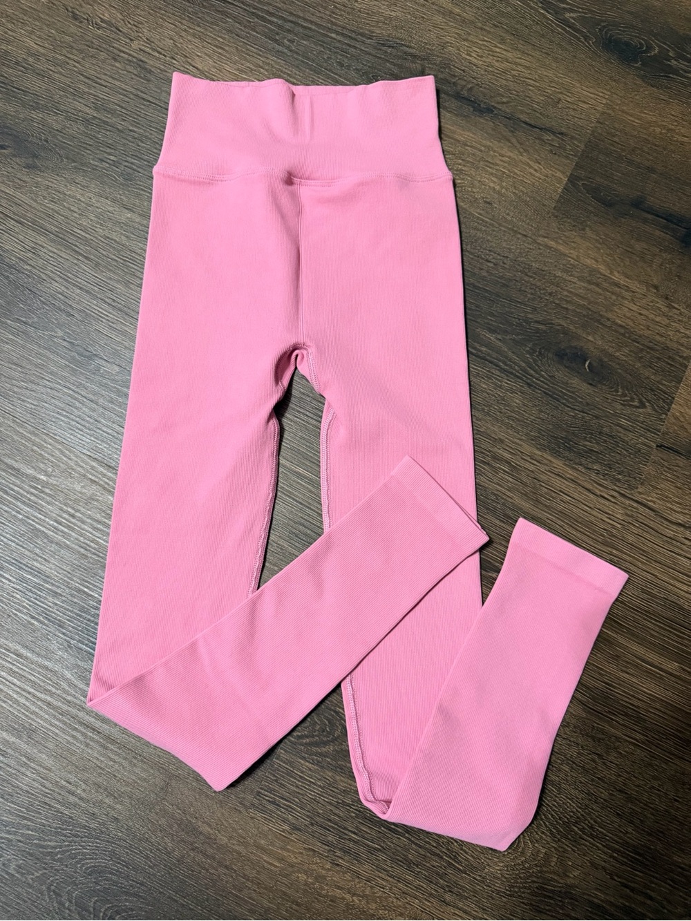FP Movement by Free People Pink High-Waist Ribbed Legging Sz XS/SM NWOT